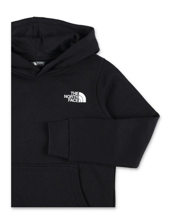  [키즈] 노스페이스 풀오버 심플 돔 라이트 키즈 후드티 블랙 - NORTH FACE