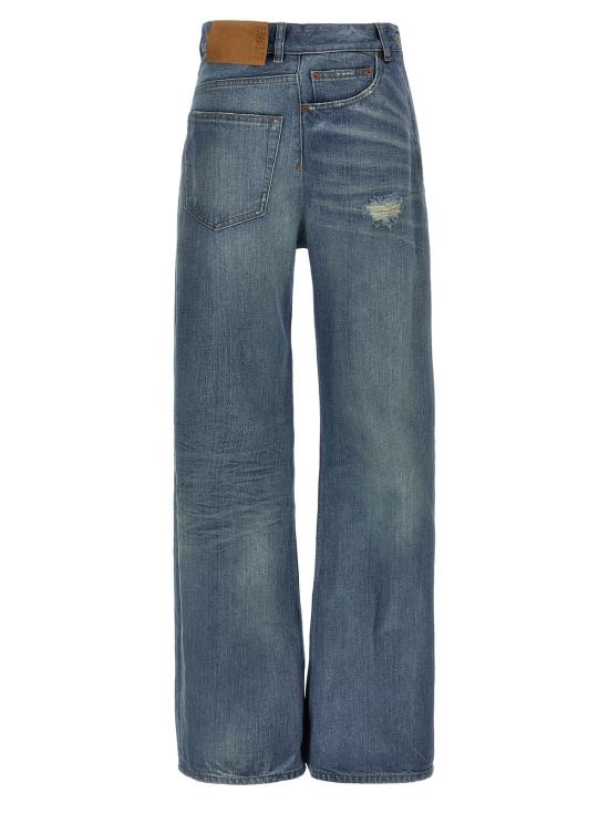  MM6 메종마르지엘라 데님 팬츠 Mm6 메종 마르지엘라 트위스트 진 블루