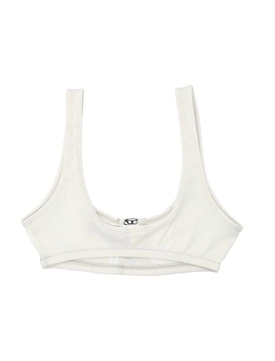  디젤 브라 리브드 플로렌스 렛 화이트 - DIESEL