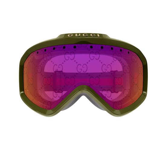  구찌 스포츠웨어 GG1210 S003 아세테이트/엘라스틱 밴드 선글라스 그린