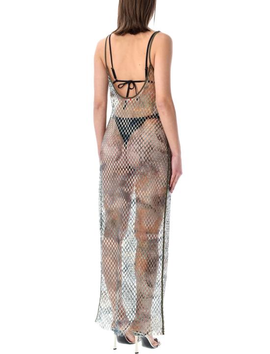  디젤 롱 원피스 가야 메쉬 비치 롱 드레스 - DIESEL
