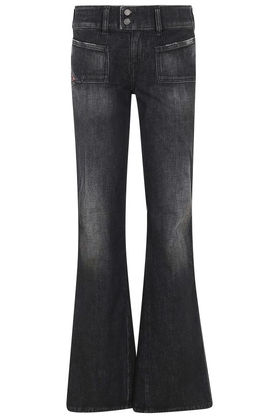  디젤 데님 팬츠 D 허쉬 진 블랙