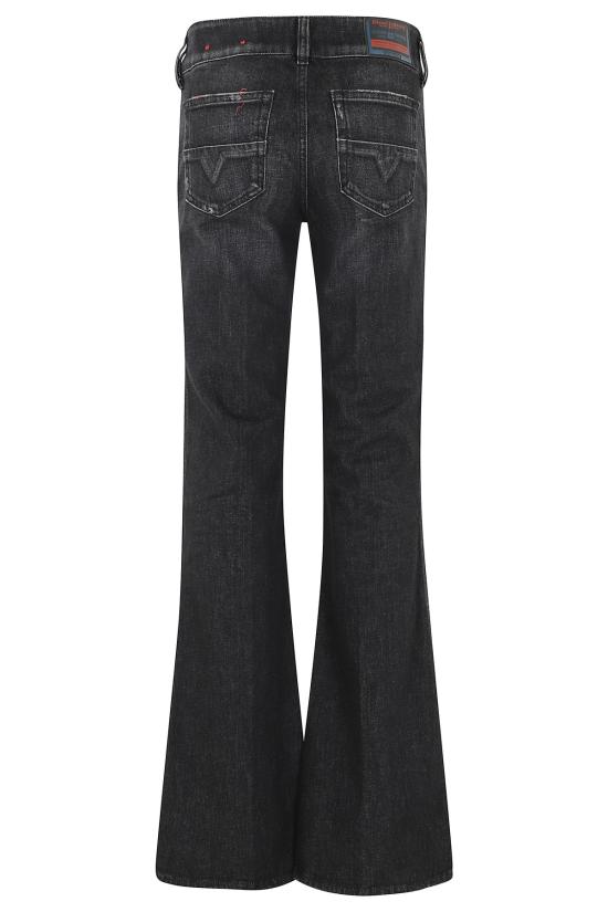  디젤 데님 팬츠 D 허쉬 진 블랙 - DIESEL