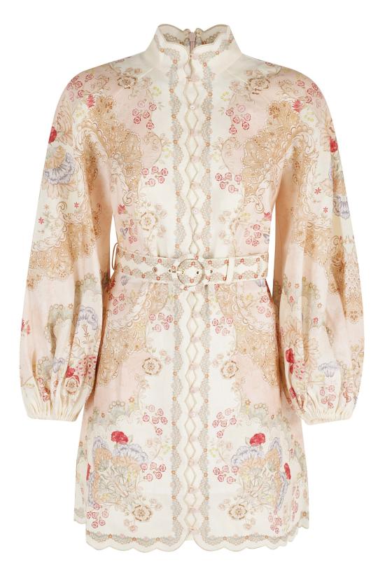  짐머만 숏 원피스 지머만 데이라이트 미니 드레스 핑크 & 퍼플