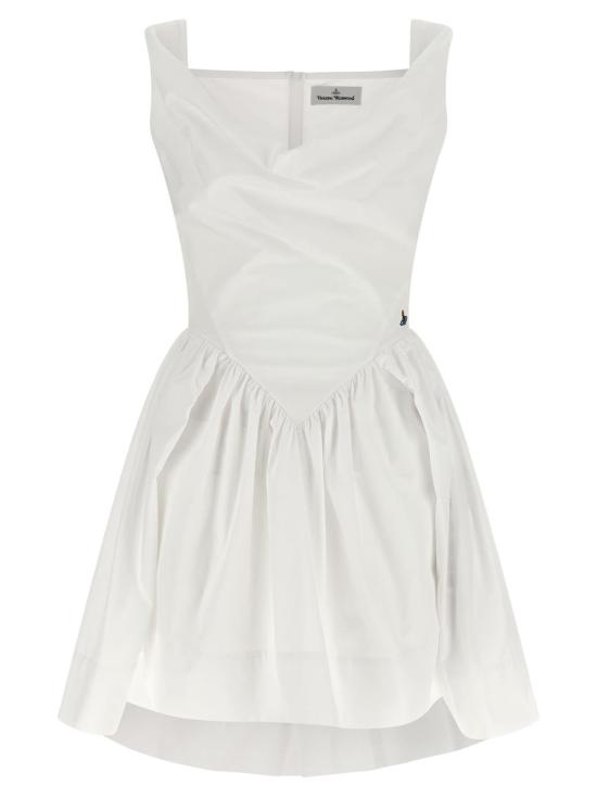  비비안웨스트우드 숏 원피스 비비안 웨스트우드 선데이 드레스 화이트