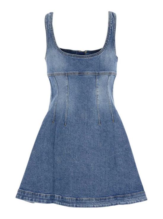  셀프 포트레이트 데님 원피스 - SELF PORTRAIT