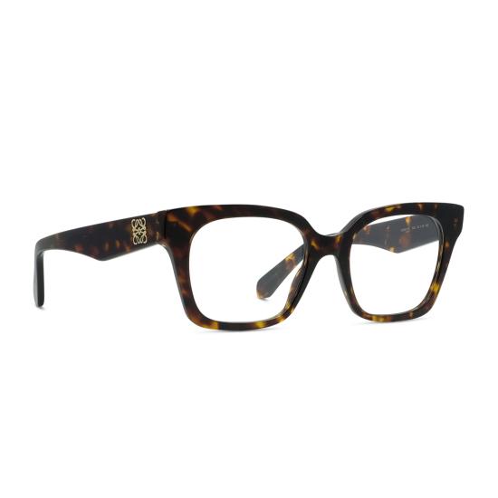  로에베 안경 LW50115 I 아나그램 052 직사각형  하바나