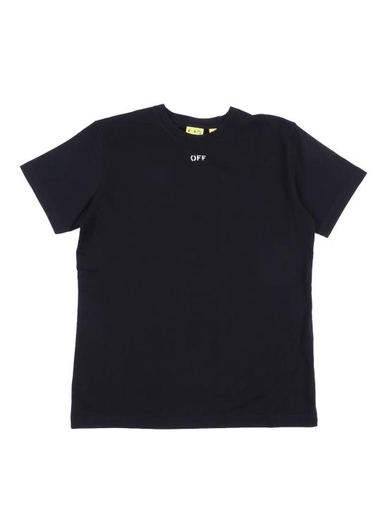 오프화이트 반팔 티셔츠 디아그 수채화 티셔츠 S/S 블랙 - OFF WHITE