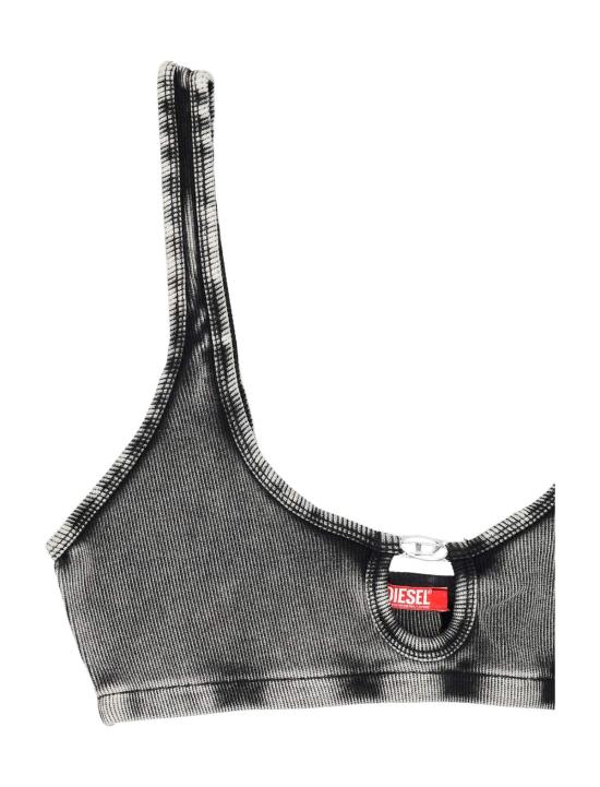  디젤 브라 리브드 플로렌스 렛 블랙 - DIESEL