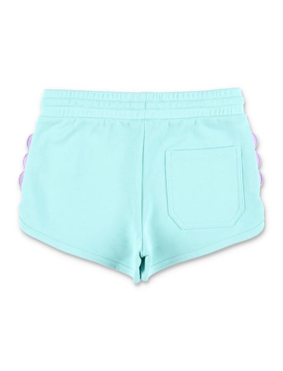  [키즈] 스텔라 맥카트니 쇼츠/버뮤다 스텔라 매카트니 아동용 물고기 그래픽 스웨트셔츠 & 반바지 세트 (연한 파란색) - STELLA MCCARTNEY