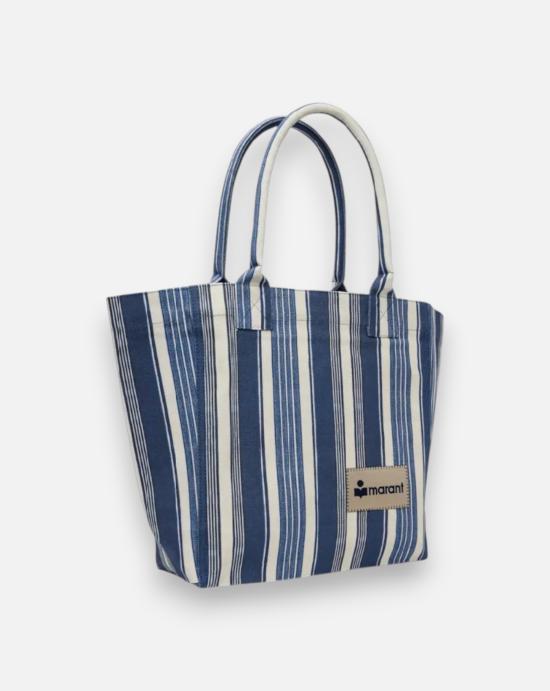 26SS 이자벨마랑 토트백 PM0002FCD1X13M 30BU Blue - ISABEL MARANT