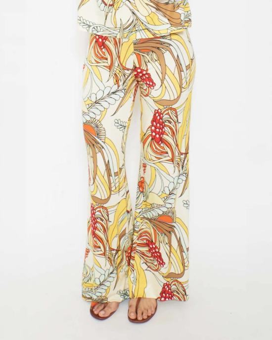  라 프레스틱 위스통 팔라초 팬츠 라 프레스틱 위스톤 주데카  옐로우 - LA PRESTIC OUISTON