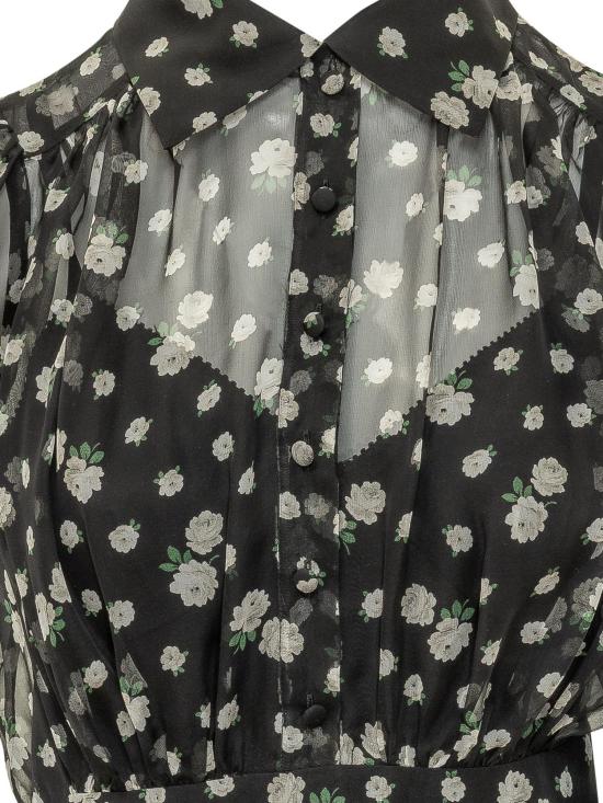 26SS 돌체앤가바나 미디 원피스 F665HTIS12QHX6BY BLACK - DOLCE & GABBANA