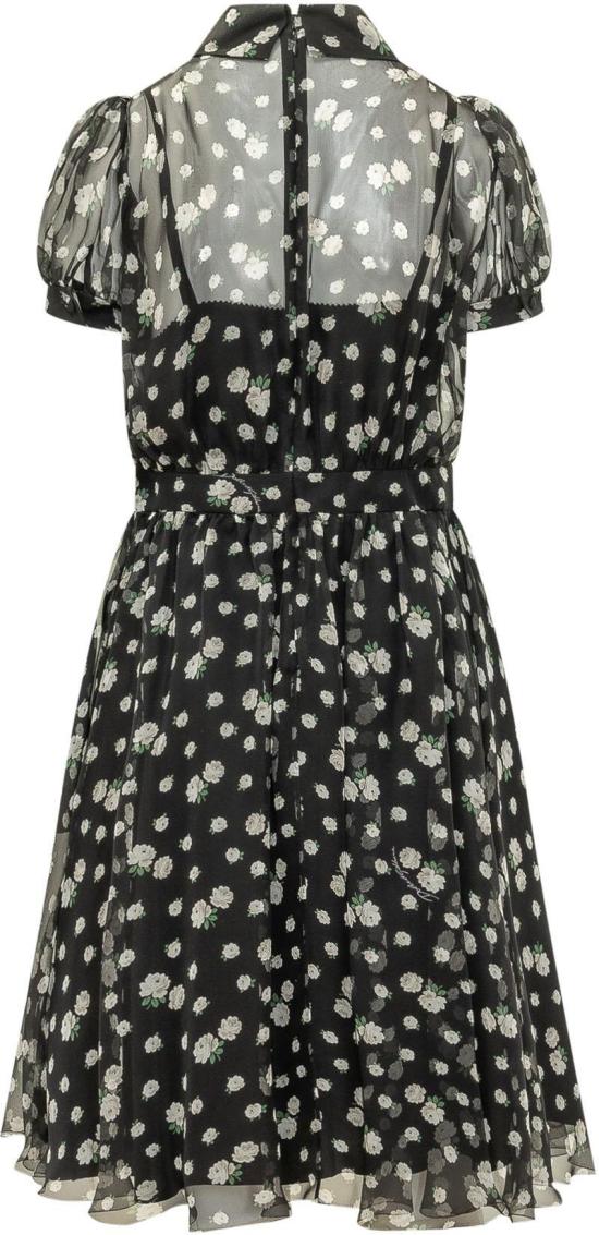 26SS 돌체앤가바나 미디 원피스 F665HTIS12QHX6BY BLACK - DOLCE & GABBANA