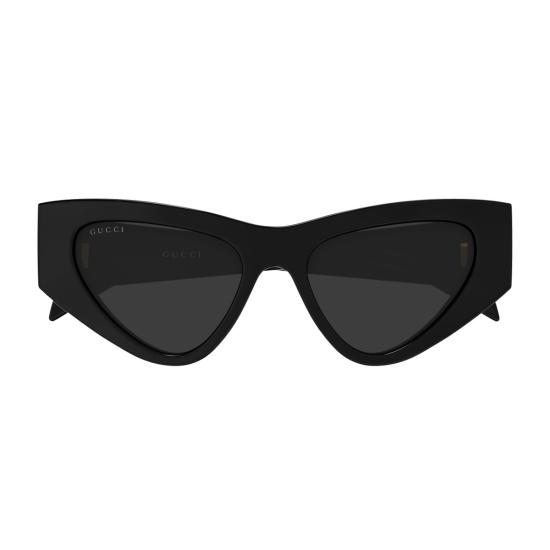  구찌 선글라스 GG2019 S 리네아 인스티튜셔널 로고 001 선글라스 블랙/그레이 - GUCCI