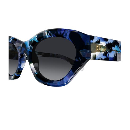 끌로에 선글라스 Ch0220 S Linea Gayia 선글라스 블루 - CHLOE