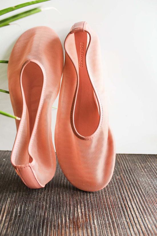  디어 프랜시스 플랫 슈즈 프랜시스 발라 슈 로즈에게 - DEAR FRANCES