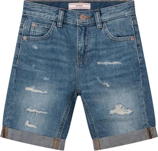 26SS [키즈] 게스 쇼츠/버뮤다 L6GD06D41E0CBAY BLUE