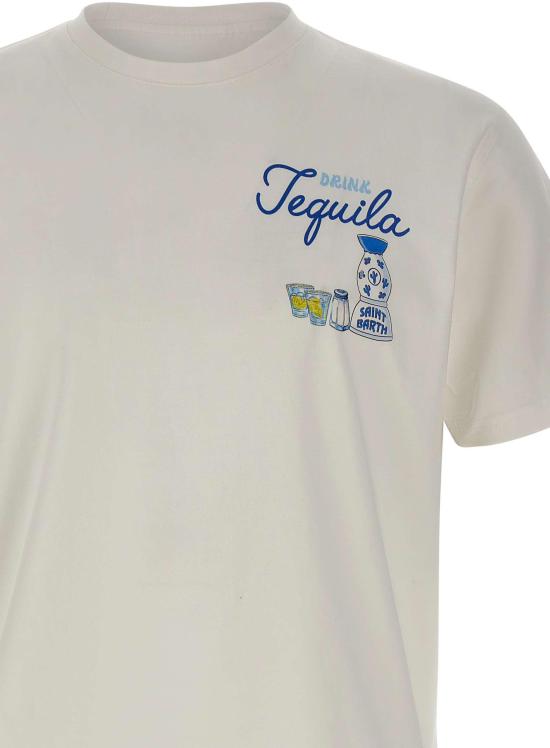 26SS 세인트바쓰 반팔 티셔츠 PRL000207985L WHITE - MC2 SAINT BARTH