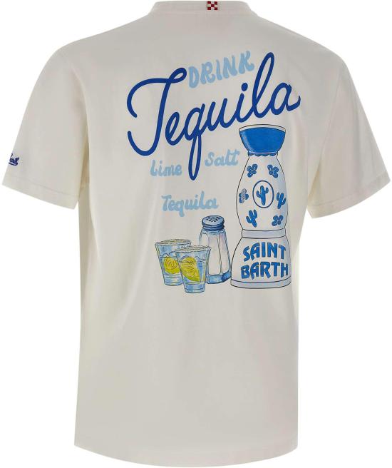 26SS 세인트바쓰 반팔 티셔츠 PRL000207985L WHITE - MC2 SAINT BARTH