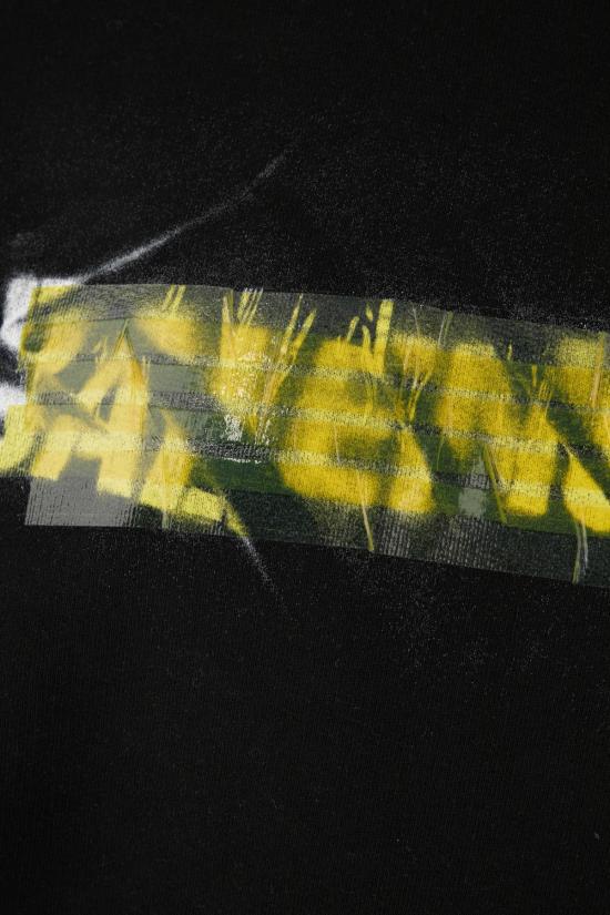 26SS 발렌시아가 후드 티셔츠 871956TUVI91000 BLACK - BALENCIAGA