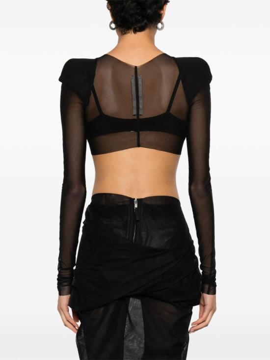 26SS 릭 오웬스 긴팔 티셔츠 RO01F6270 TUS09 97 - RICK OWENS