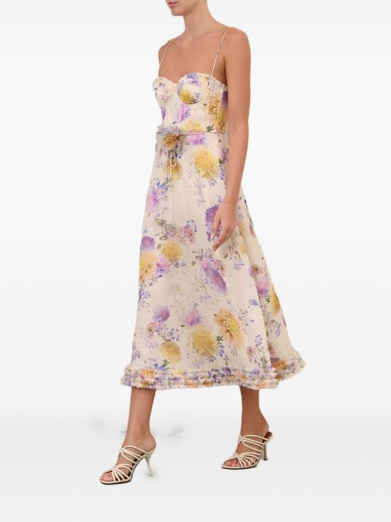 26SS 짐머만 롱 원피스 7568DS 261CRDA Beige - ZIMMERMANN