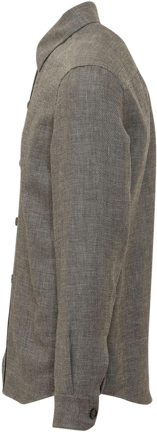 26SS 에르메네질도제냐 긴팔 셔츠 UHV75A3SOT52M09 TAUPE - ERMENEGILDO ZEGNA
