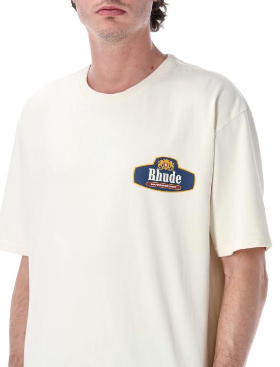 26SS 루드 반팔 티셔츠 RHSS26TT04012 6190 VINTAGE WHITE - RHUDE