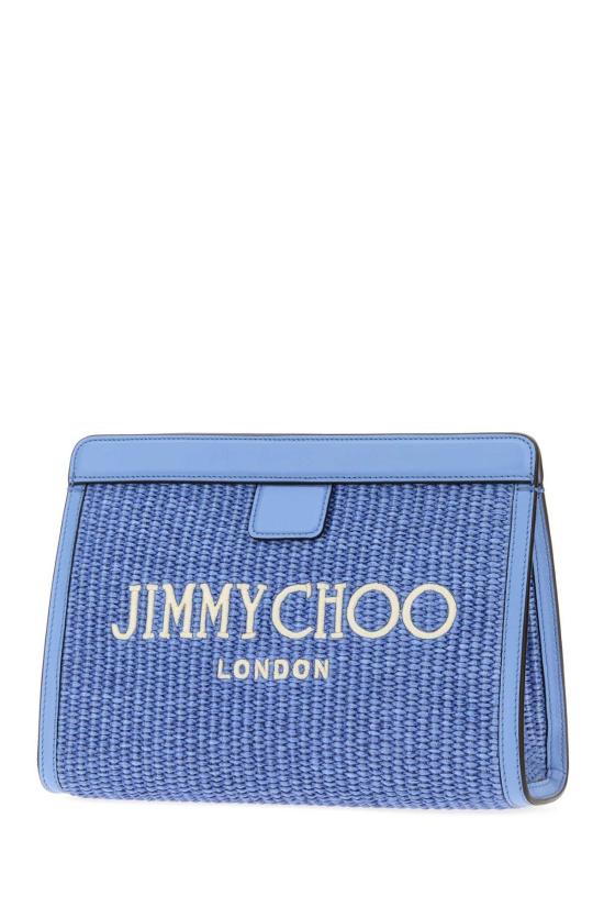 26SS 지미추 토트백 AVENUEPOUCHJYC OCBLEC Light Blue - JIMMY CHOO