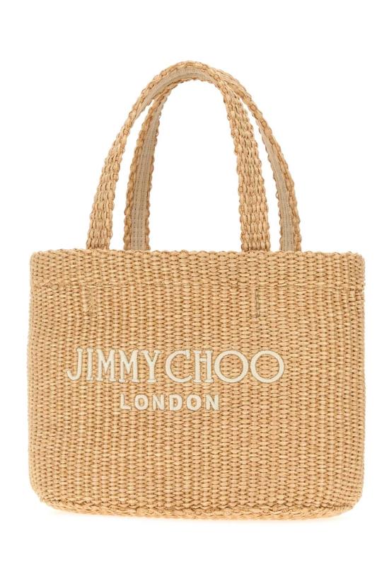 26SS 지미추 토트백 BEACHTOTEEWMINIJYN NALA Beige o Tan - JIMMY CHOO