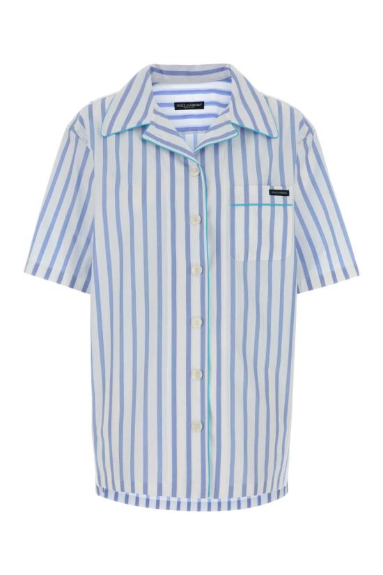 26SS 돌체앤가바나 스트라이프 포플린 셔츠 F5U31TFR52W S8051 Stripped