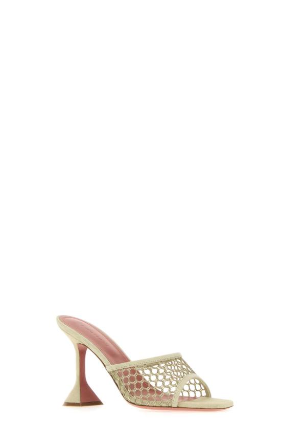 26SS 아미나 무아디 샌들 LUPITANETSLIPPER95 ECRU Green - AMINA MUADDI