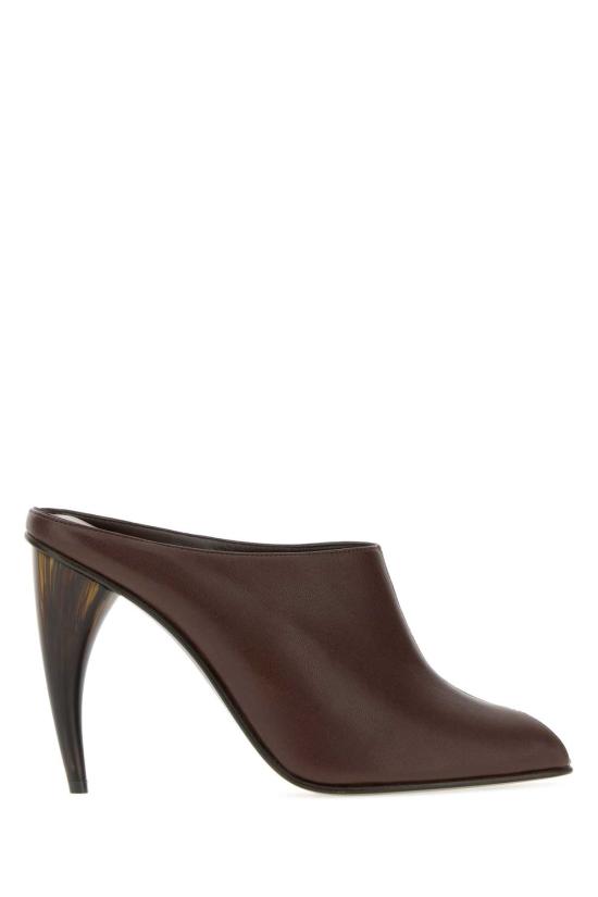 26SS 알렉산더 맥퀸 힐/펌프스 866004WHAFA 2000 Brown