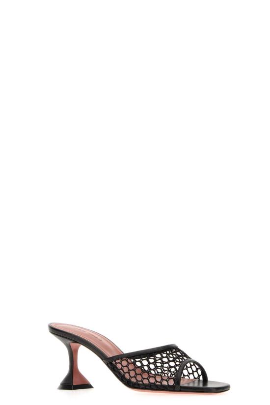 26SS 아미나 무아디 샌들 LUPITANETSLIPPER70 BLACK Black - AMINA MUADDI