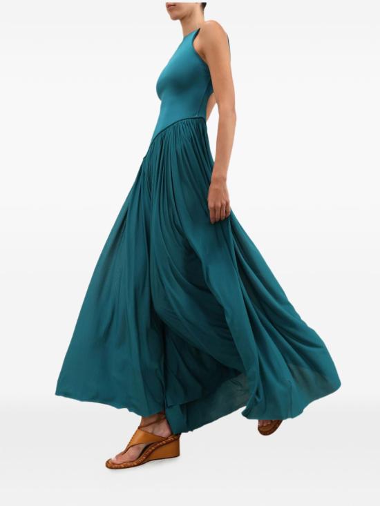26SS 짐머만 롱 원피스 8481D S261TEAL Petrolio - ZIMMERMANN