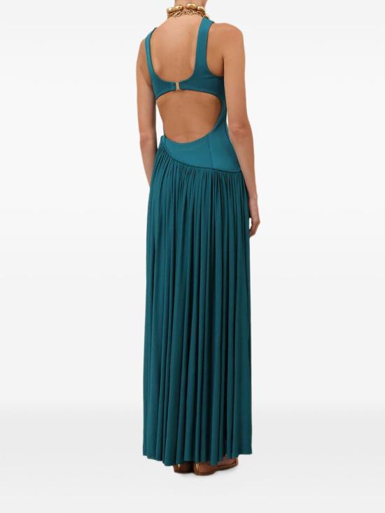 26SS 짐머만 롱 원피스 8481D S261TEAL Petrolio - ZIMMERMANN