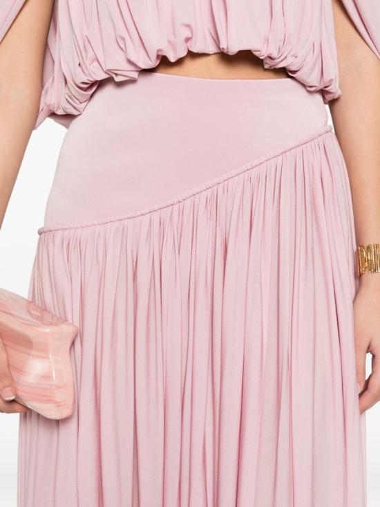 26SS 짐머만 미디 스커트 8477S S262LPI Rosa - ZIMMERMANN