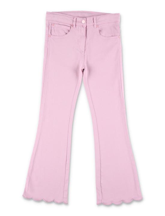  [키즈] 스텔라 맥카트니 팬츠 스텔라 매카트니 키즈 스캘럽 트림 데님 진 핑크