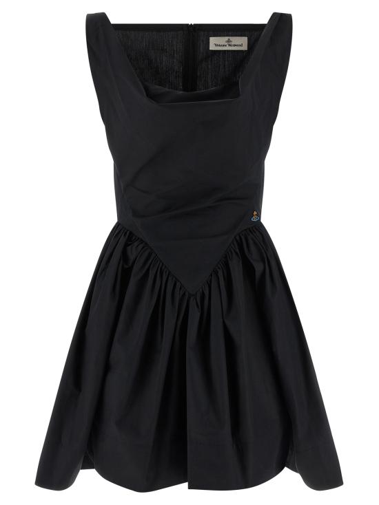  비비안웨스트우드 숏 원피스 비비안 웨스트우드 선데이 코튼 미니드레스 블랙