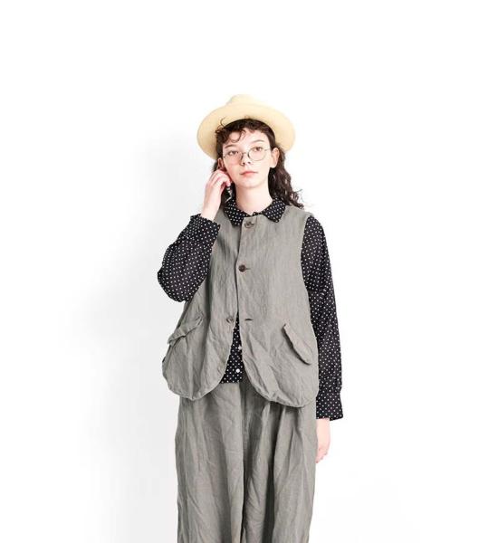  Véritécoeur 베스트 Garment Dye 양면 조끼 - OTHER BRANDS