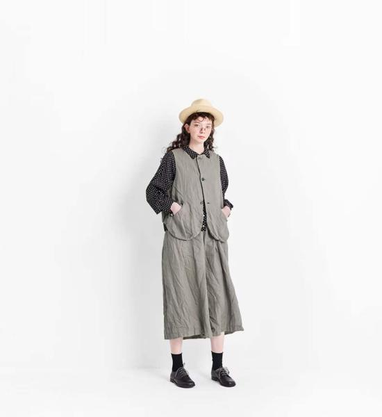  Véritécoeur 베스트 Garment Dye 양면 조끼 - OTHER BRANDS