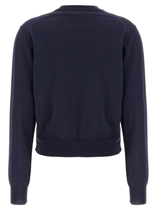  메종키츠네 가디건 메종 키츠네 베이비 폭스 카디건 블루 - MAISON KITSUNE