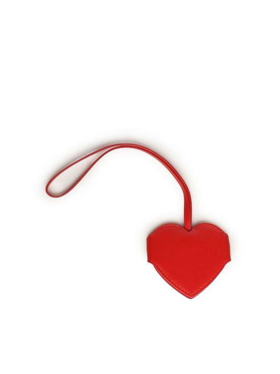  살바토레 페라가모 키링 페라가모 송아지 가죽 키체인 레드 - SALVATORE FERRAGAMO