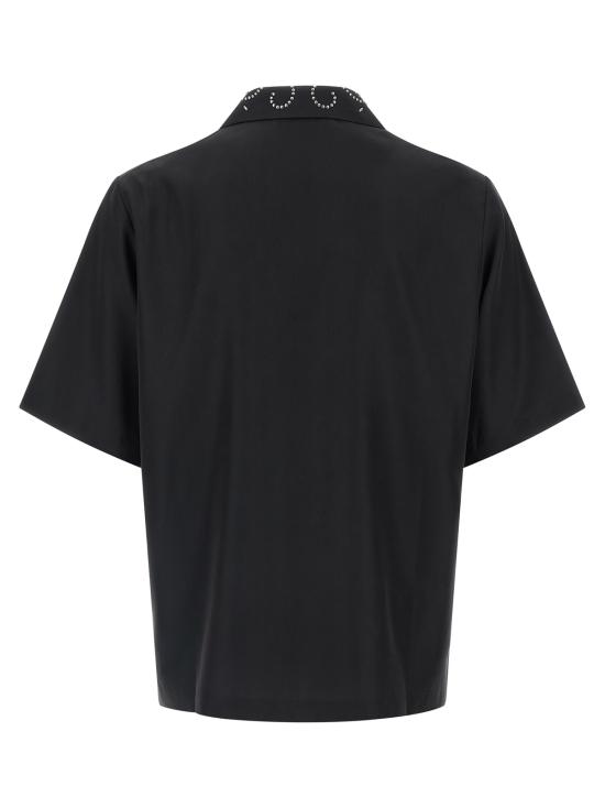 아미리 탑 스터드 캠프 셔츠 블랙 - AMIRI