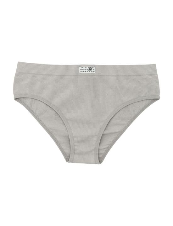  MM6 메종마르지엘라 팬티 Mm6 메종 마르지엘라 클래식 브리프 언더웨어 라이트 그레이