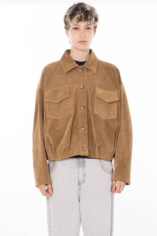 26SS 비꼴로 무스탕 TAB0171 KAKI Brown