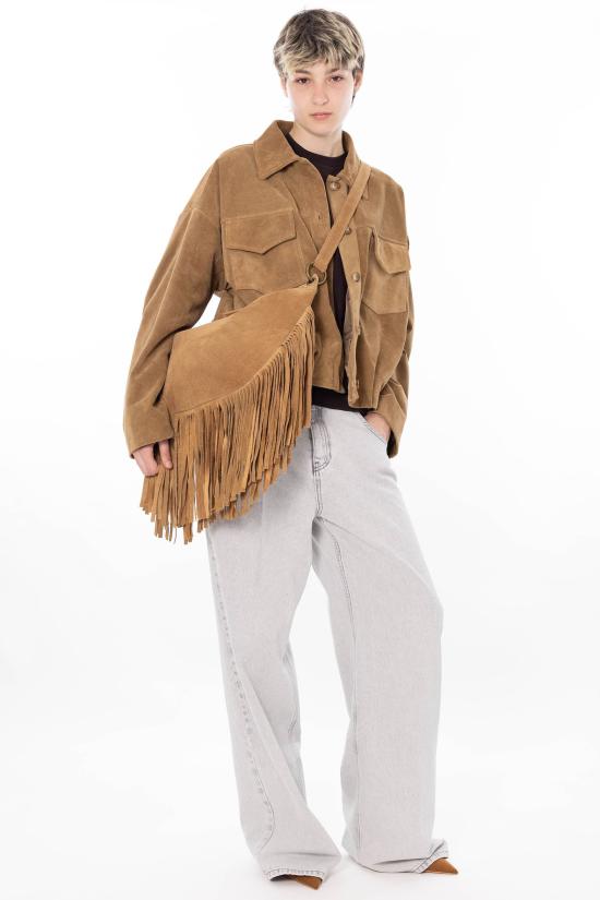 26SS 비꼴로 무스탕 TAB0171 KAKI Brown - VICOLO