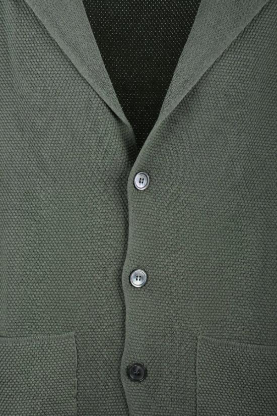 25SS 다니엘피에솔리 니트웨어 니트 가디건 - 세이지 그린 - DANIELE FIESOLI