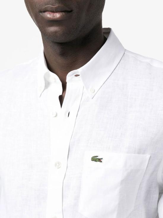 26SS 라코스테 긴팔 셔츠 CH5692 001 WHITE - LACOSTE